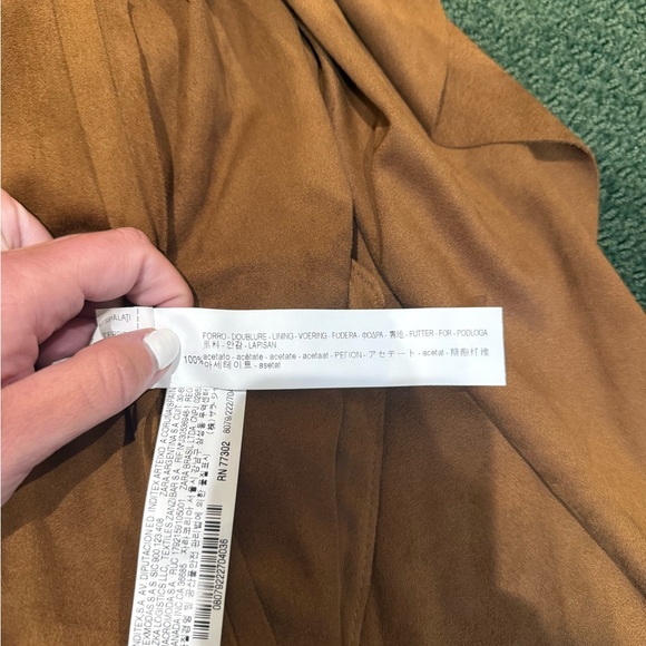 Zara women’s  Brown (mustard brown) Lightweight cardigan host pick - Picture 12 of 12